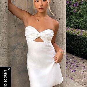 Princess Polly White Mini Dress